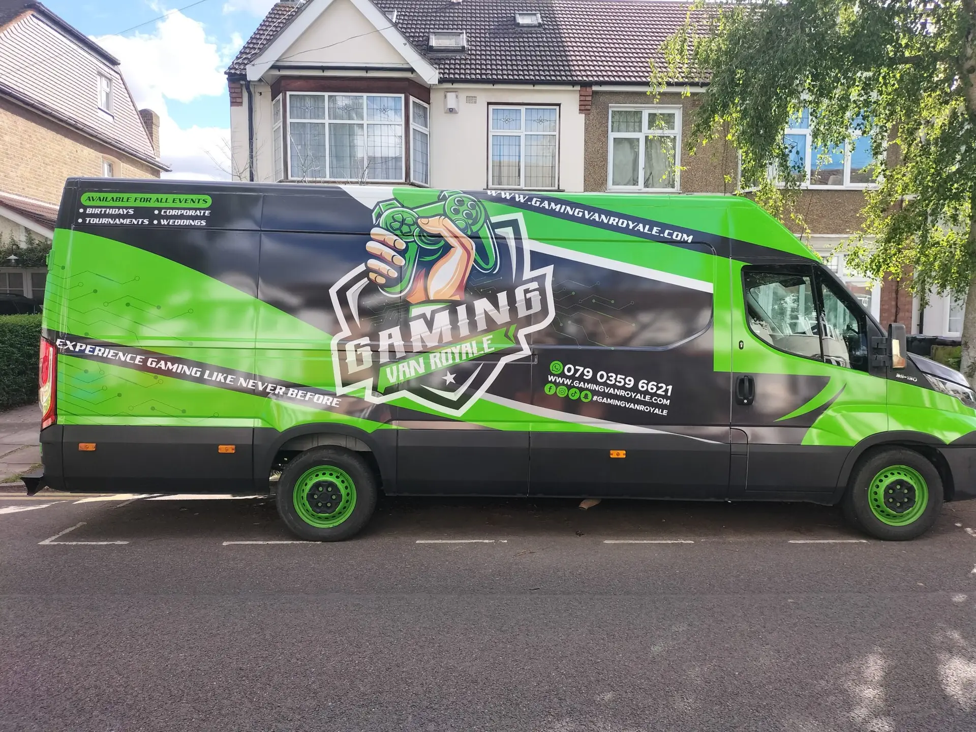 beautiful gaming van